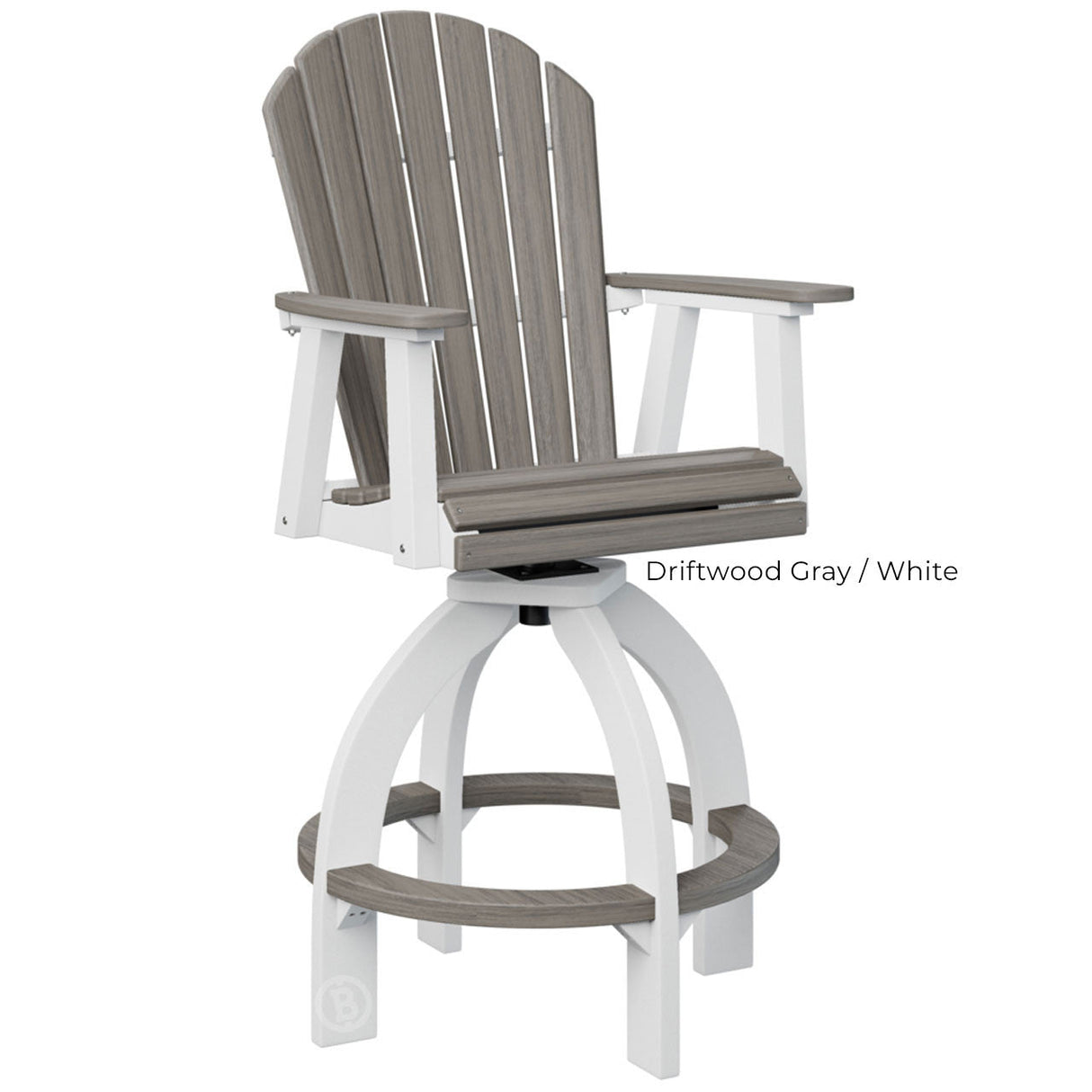 Berlin Gardens Comfo-Back Swivel 30" Bar XT Chair