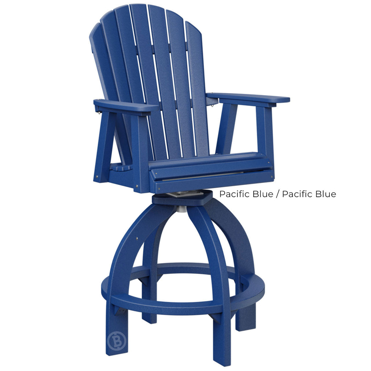 Berlin Gardens Comfo-Back Swivel 30" Bar XT Chair