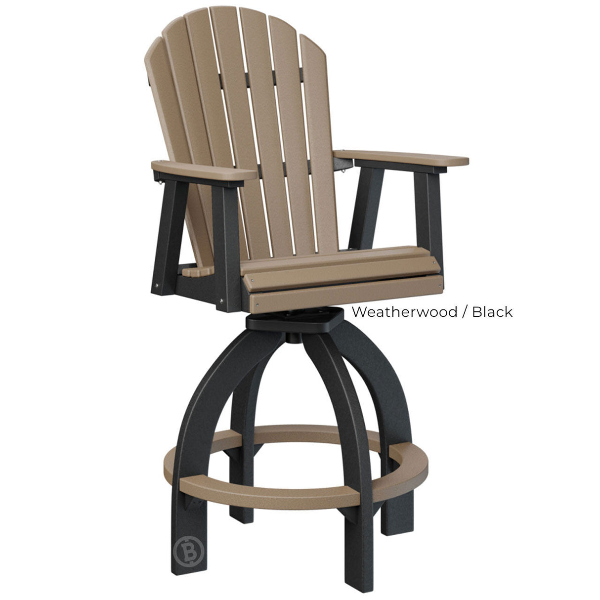 Berlin Gardens Comfo-Back Swivel 30" Bar XT Chair