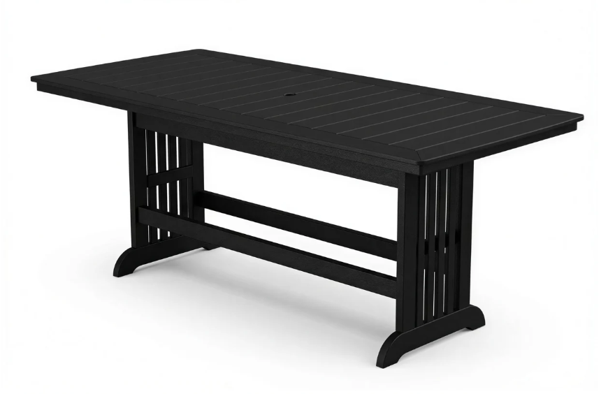 Beaver Dam Farmhouse 45"x60" Mission Bar Table