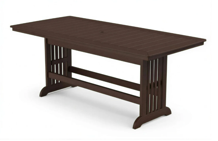 Beaver Dam Farmhouse 45"x60" Mission Bar Table