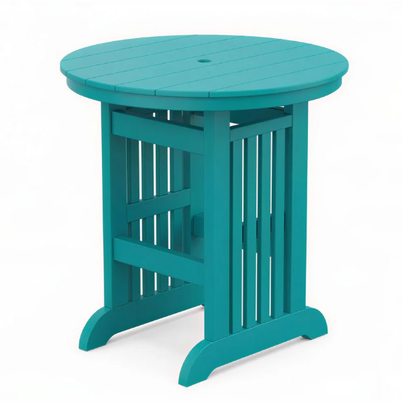 Beaver Dam Farmhouse 35" Round Mission Counter Table