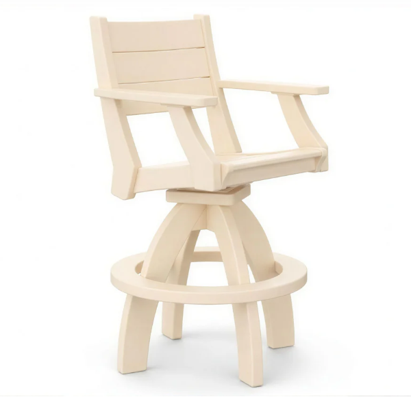 Beaver Dam Farmhouse Swivel Bar Chair