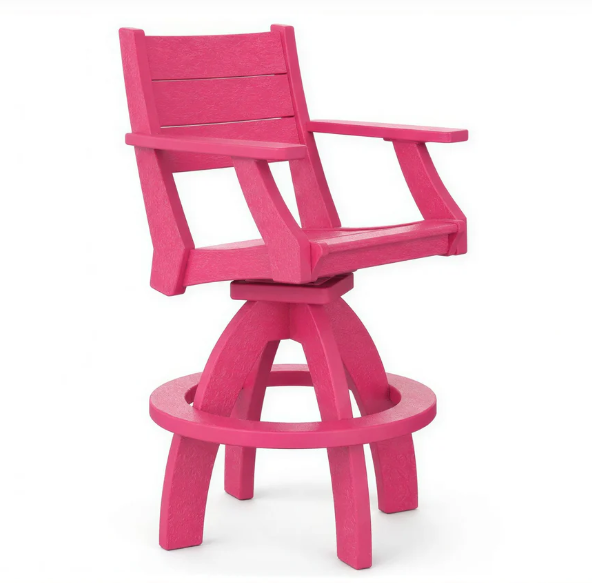 Beaver Dam Farmhouse Swivel Bar Chair