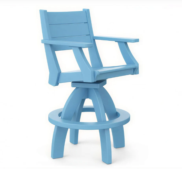 Beaver Dam Farmhouse Swivel Bar Chair