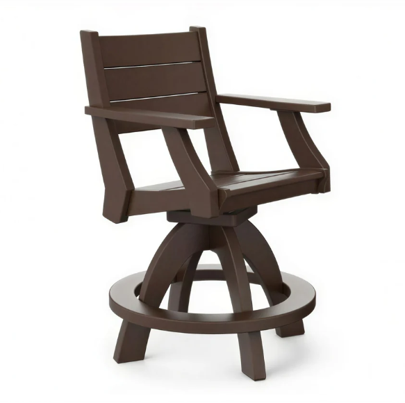 Beaver Dam Farmhouse Swivel Counter Chair