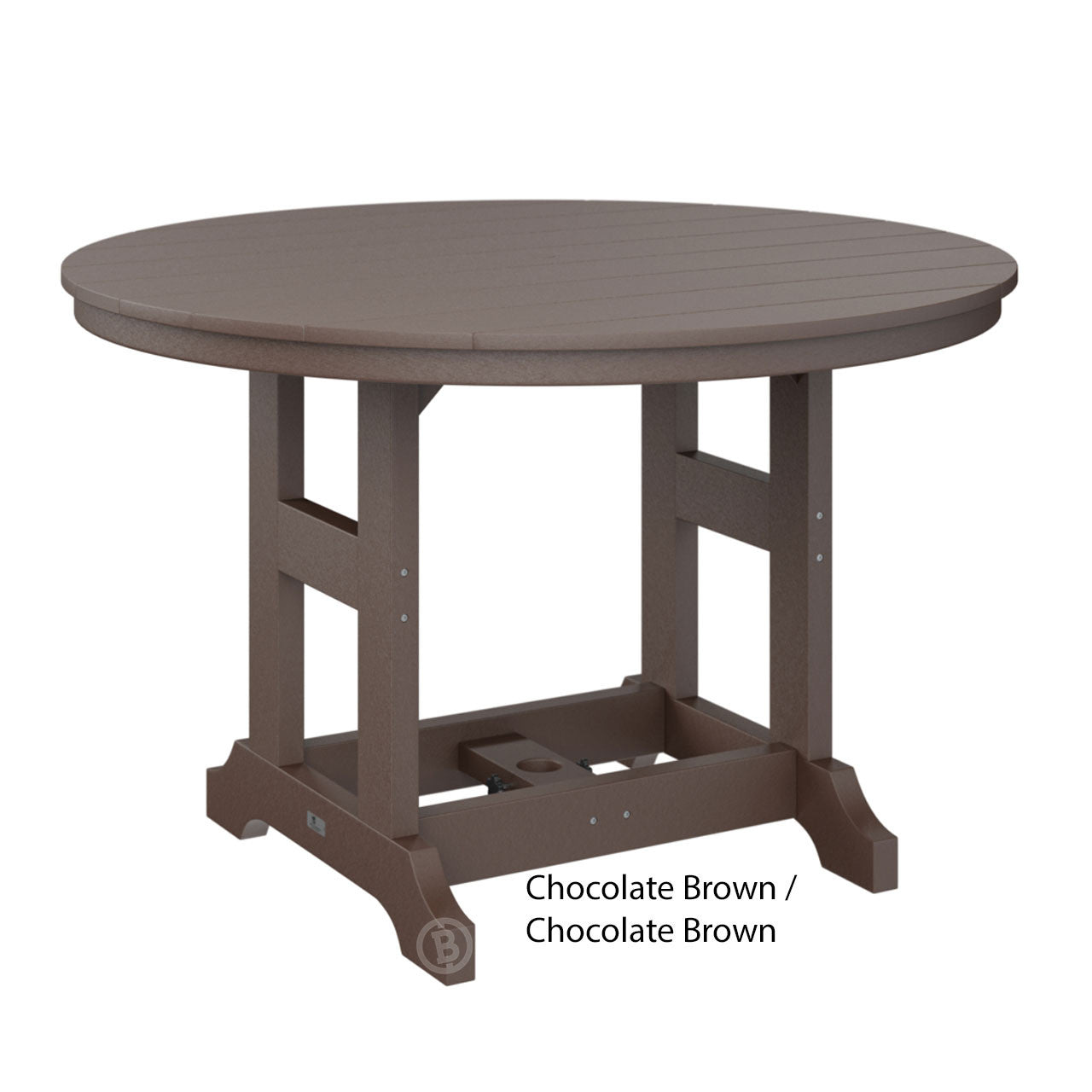 Berlin Gardens Garden Classic Standard Top 48" Round Bar Table