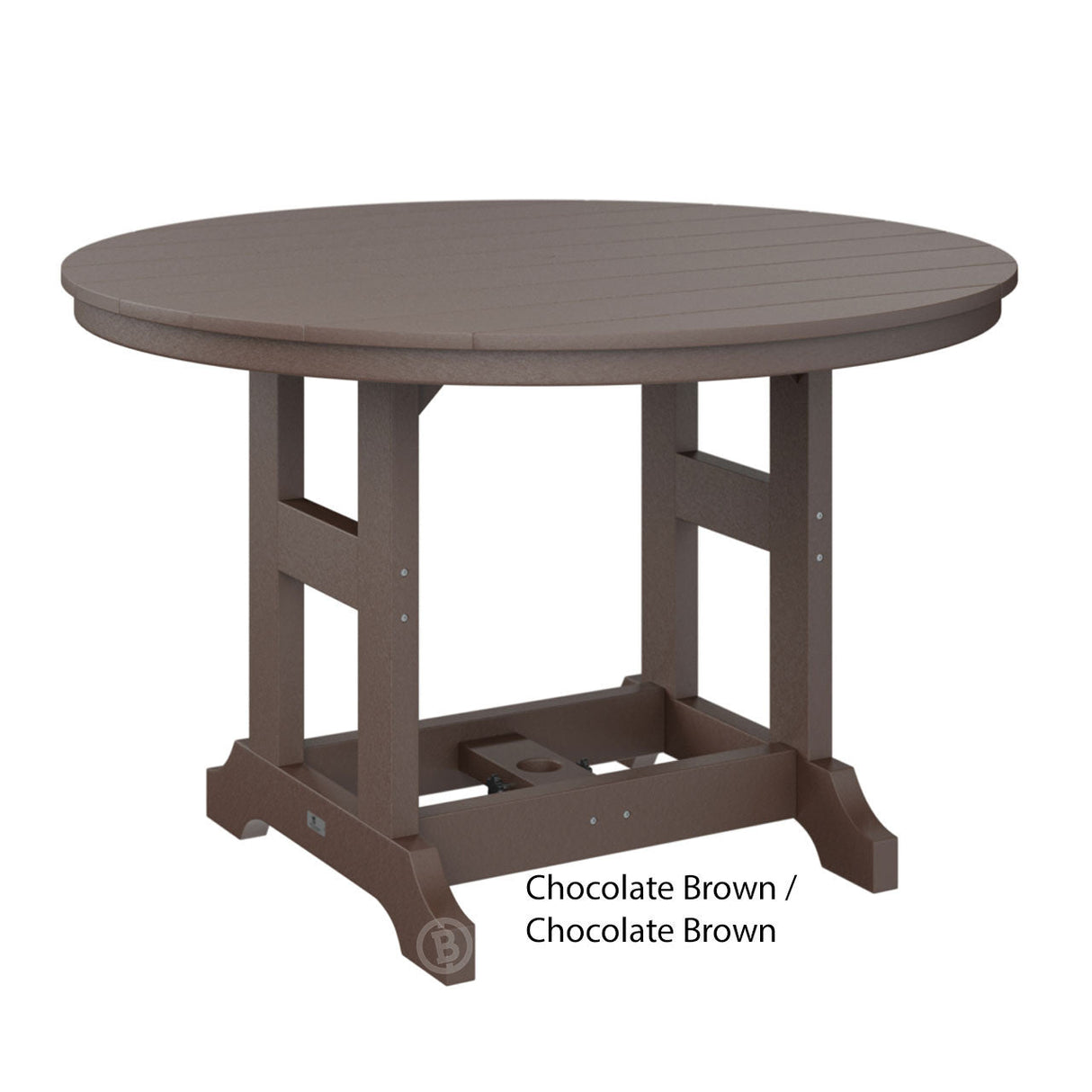 Berlin Gardens Garden Classic Standard Top 48" Round Dining Table