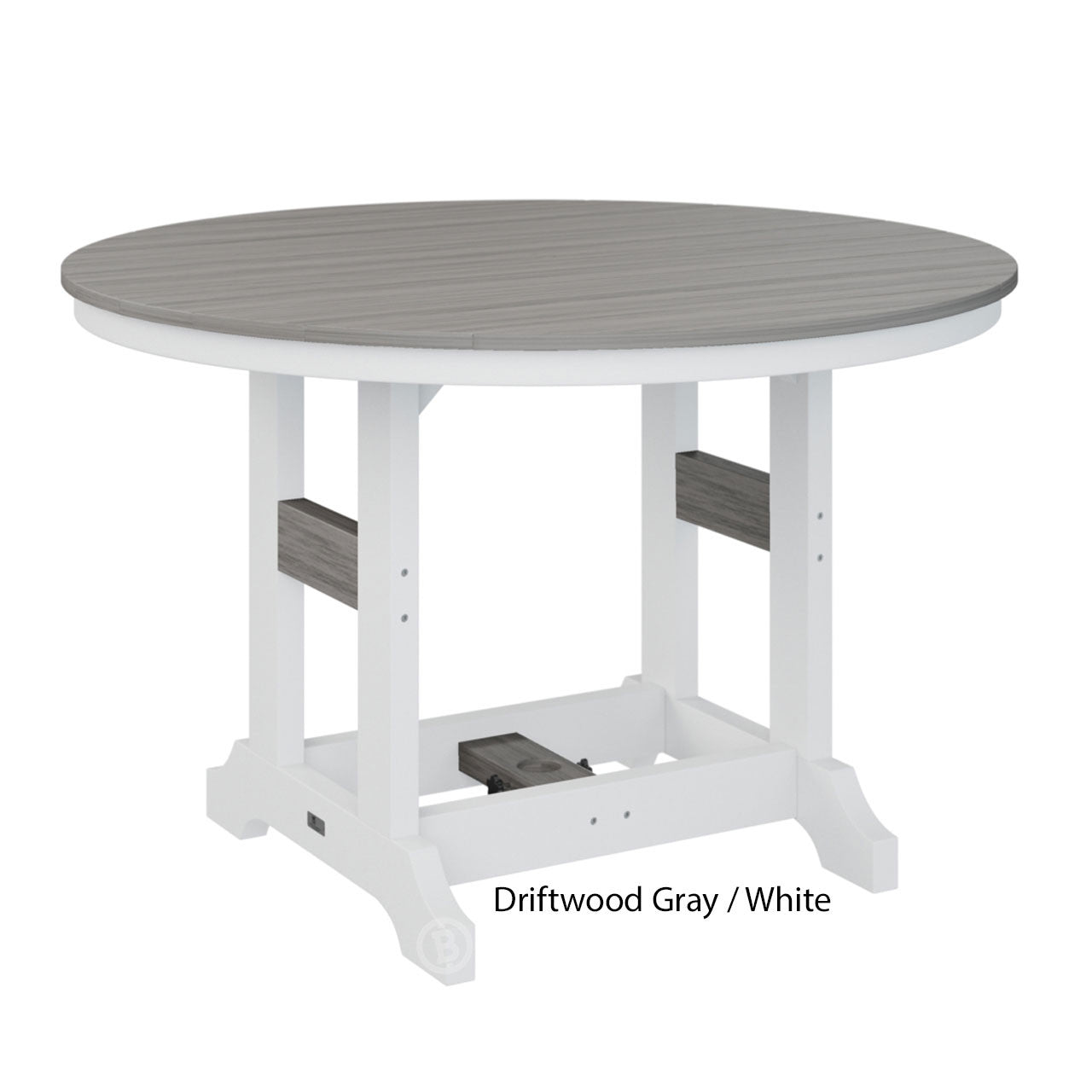 Berlin Gardens Garden Classic Standard Top 48" Round Dining Table