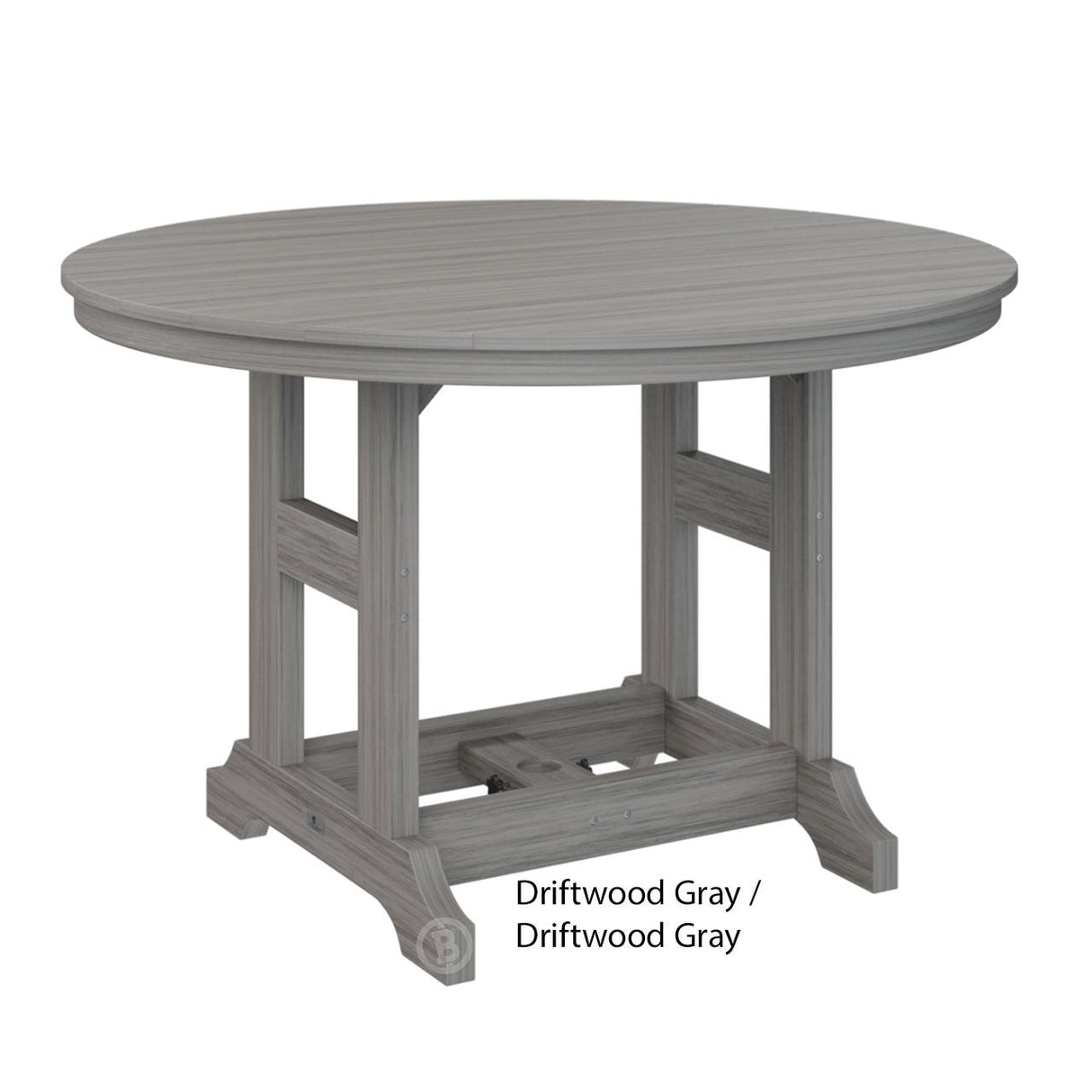 Berlin Gardens Garden Classic Standard Top 48" Round Dining Table