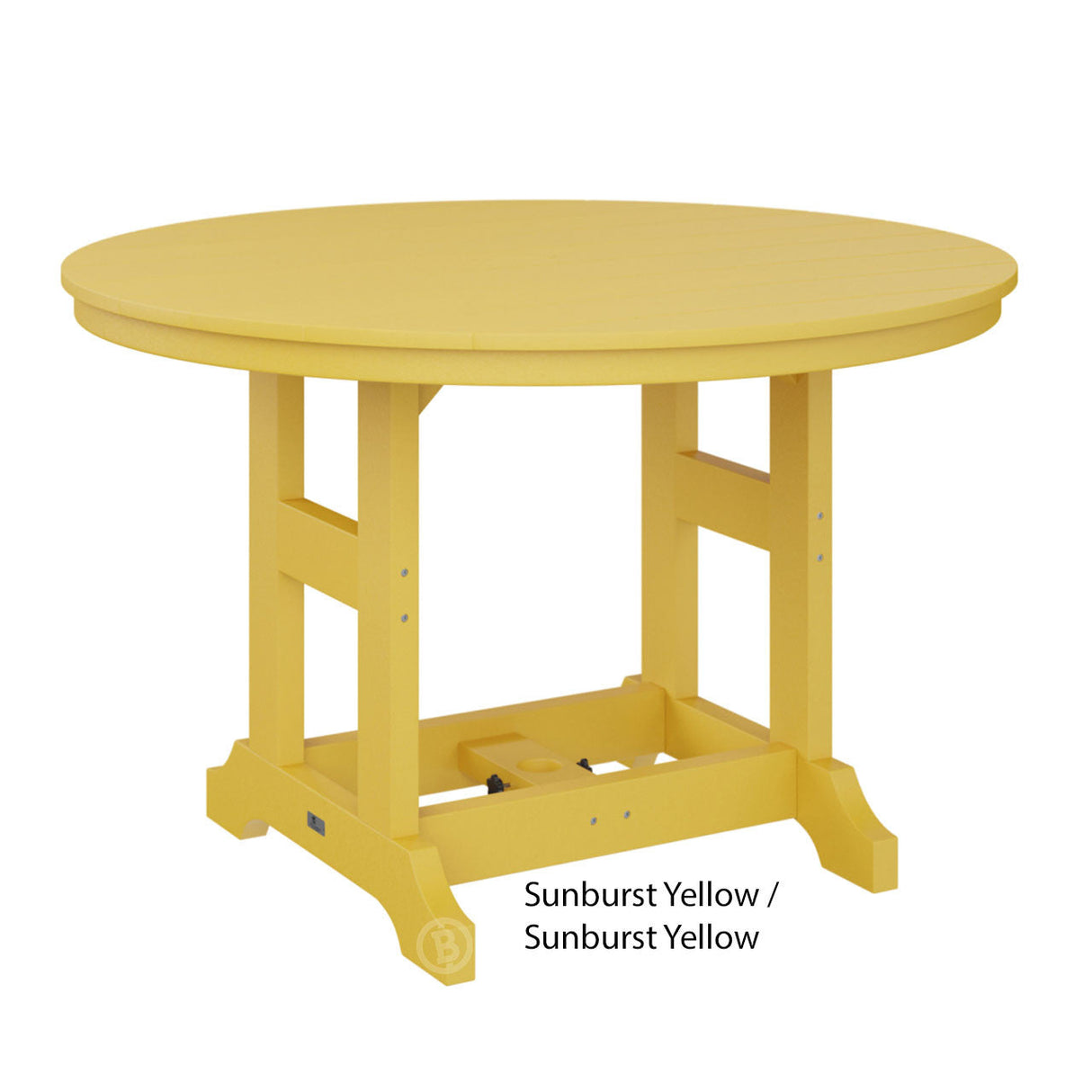 Berlin Gardens Garden Classic Standard Top 48" Round Dining Table