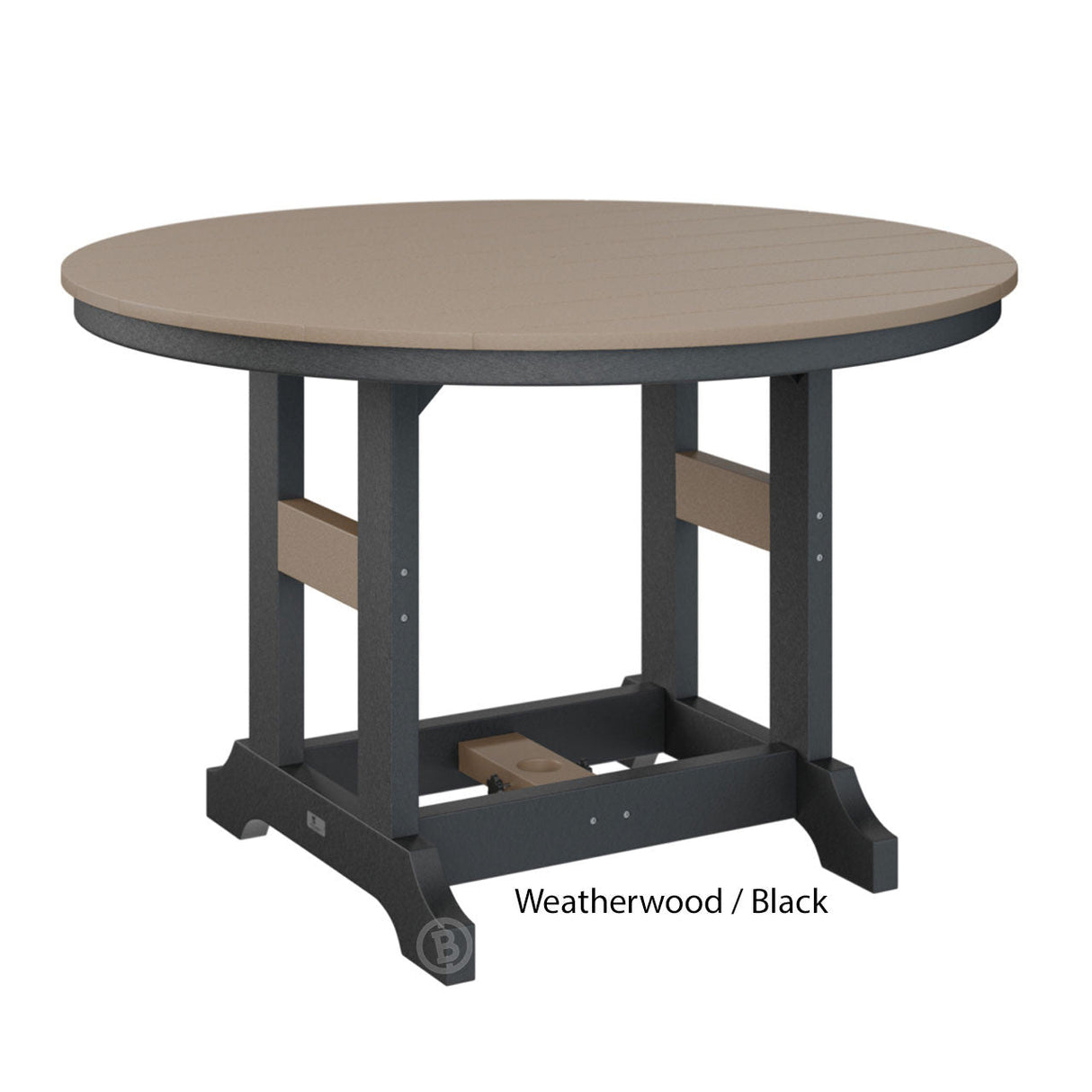 Berlin Gardens Garden Classic Standard Top 48" Round Dining Table