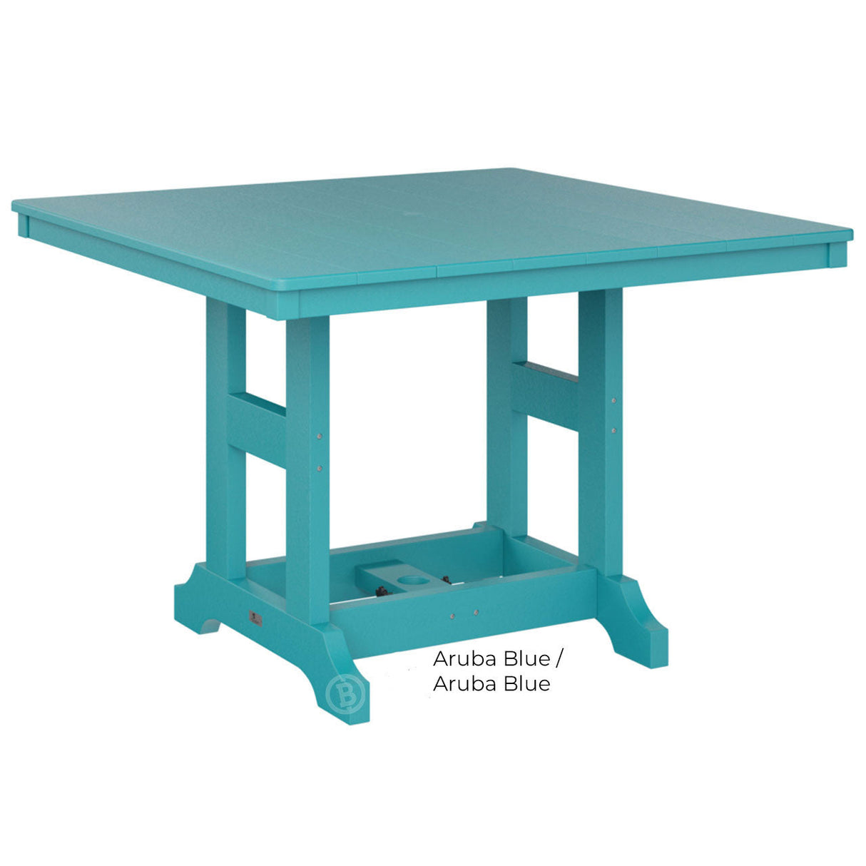 Berlin Gardens Garden Classic Standard Top 44" Square Bar Table