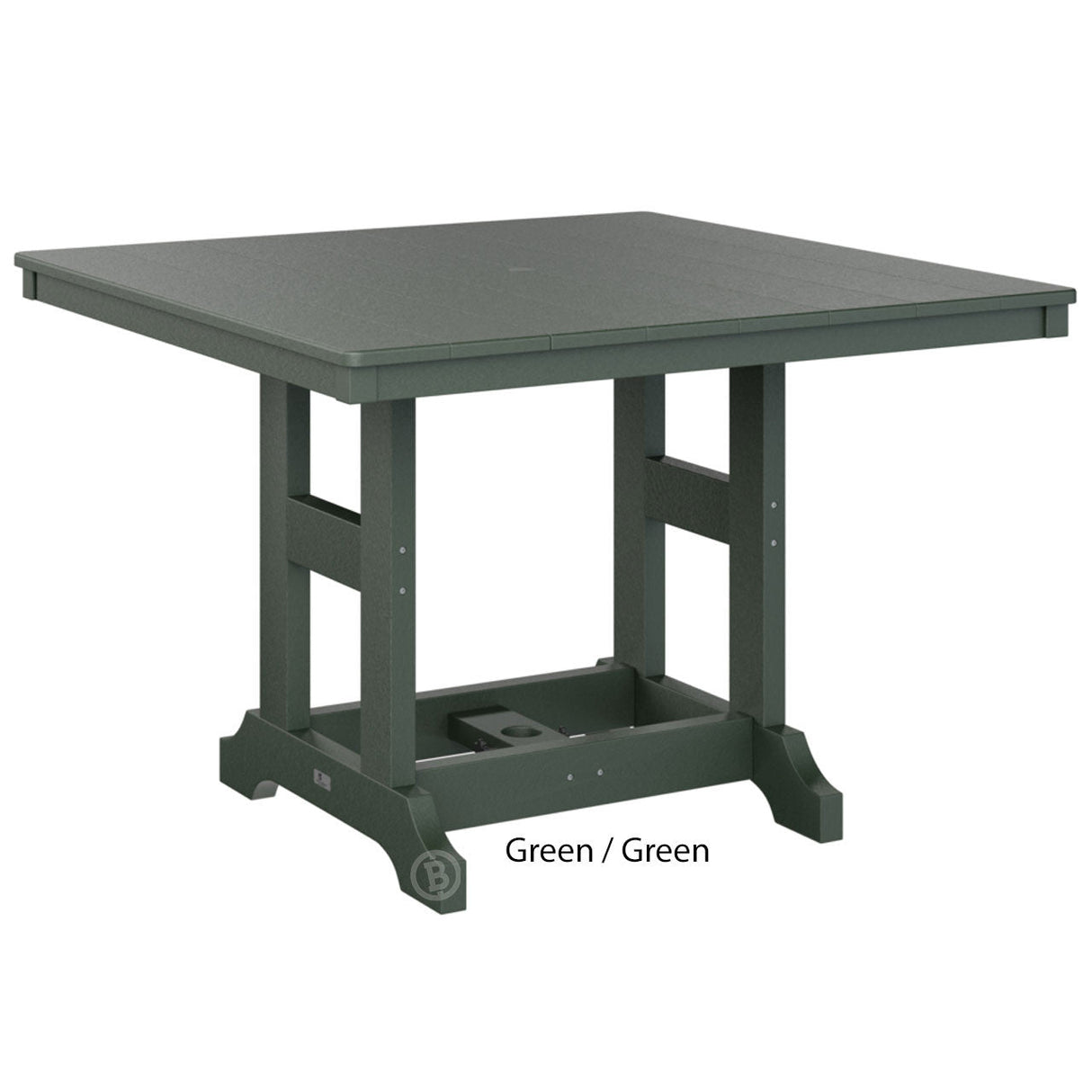Berlin Gardens Garden Classic Standard Top 44" Square Bar Table