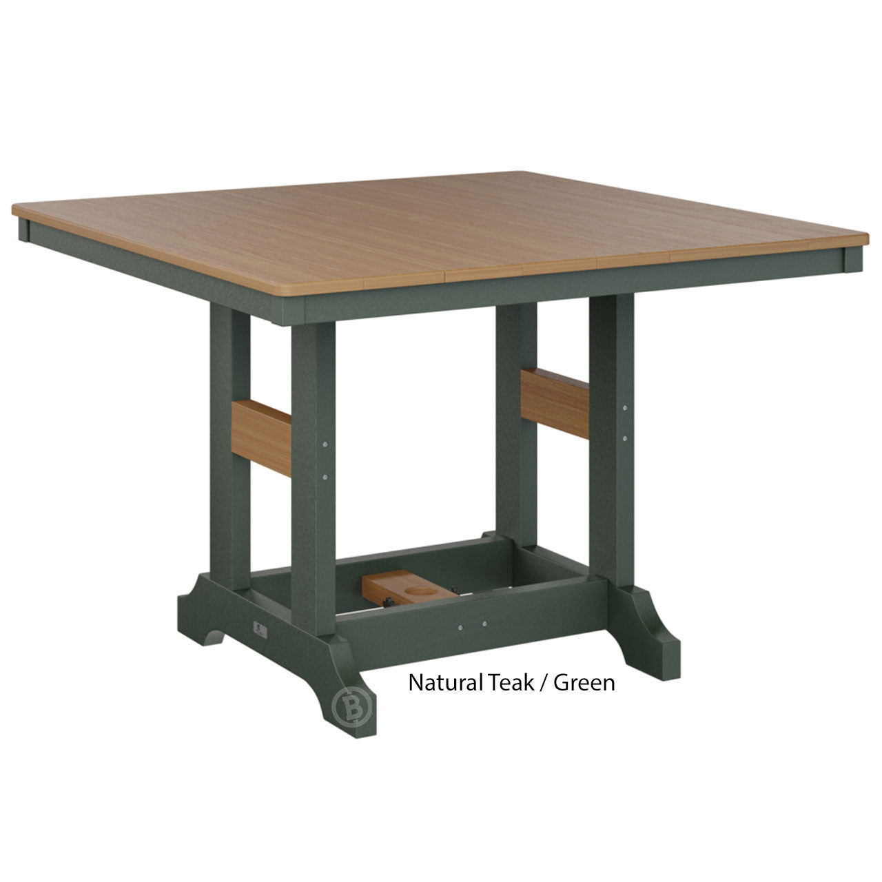 Berlin Gardens Garden Classic Standard Top 44" Square Bar Table