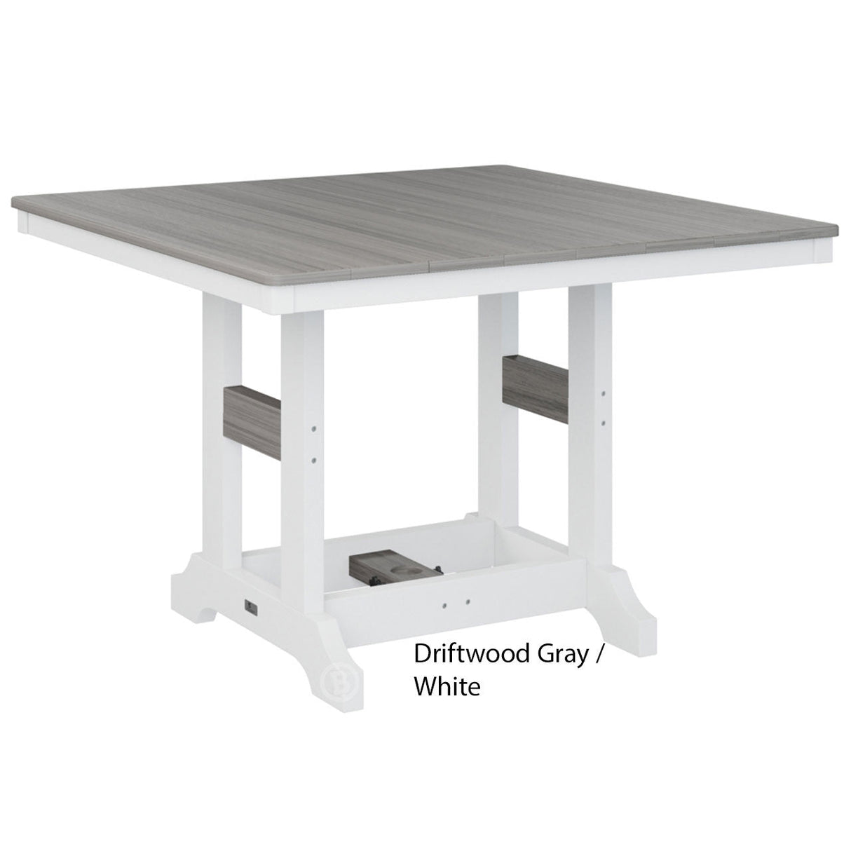 Berlin Gardens Garden Classic Standard Top 44" Square Counter Table