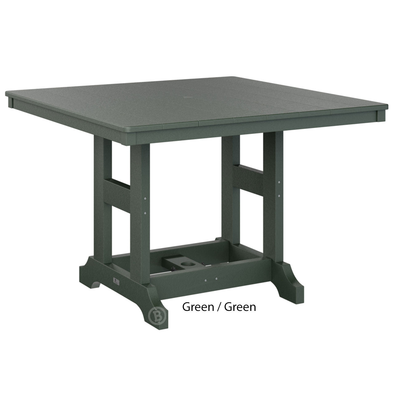 Berlin Gardens Garden Classic Standard Top 44" Square Counter Table