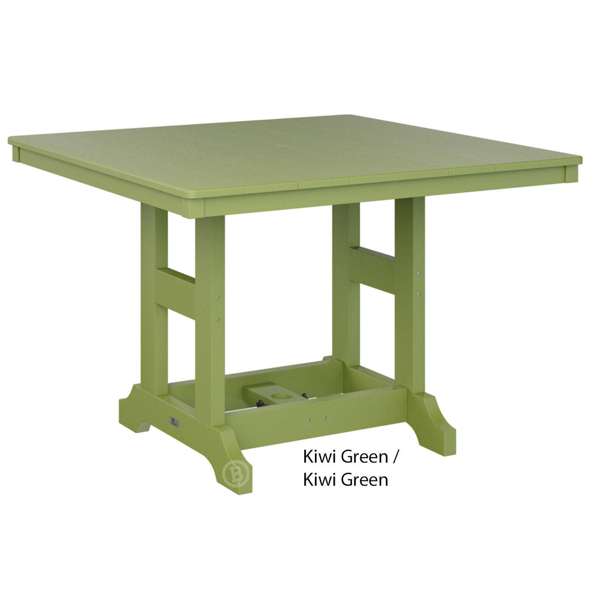 Berlin Gardens Garden Classic Standard Top 44" Square Counter Table