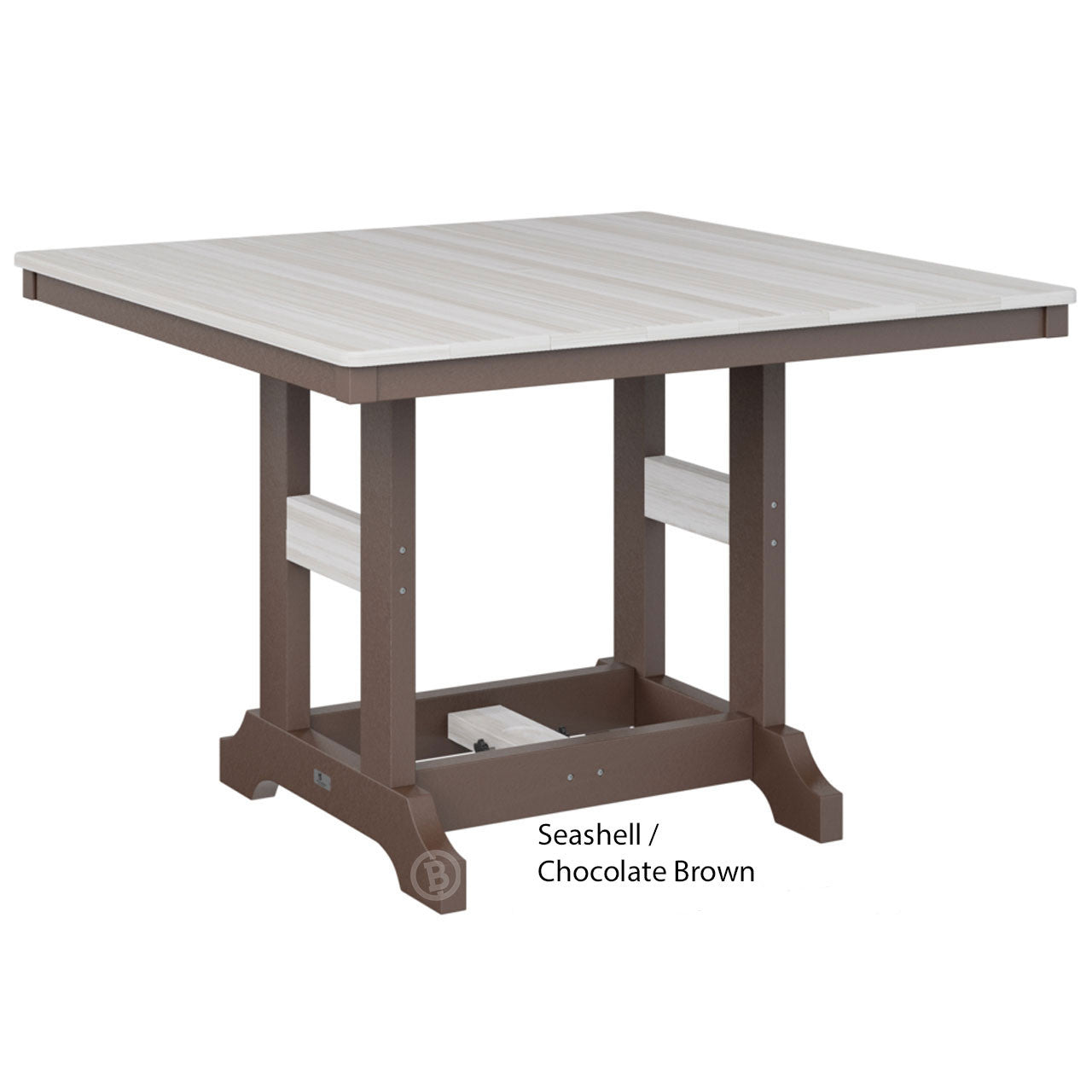 Berlin Gardens Garden Classic Standard Top 44" Square Counter Table