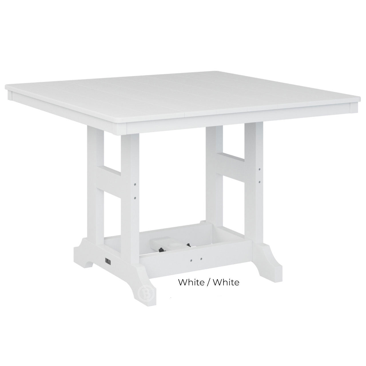 Berlin Gardens Garden Classic Standard Top 44" Square Counter Table