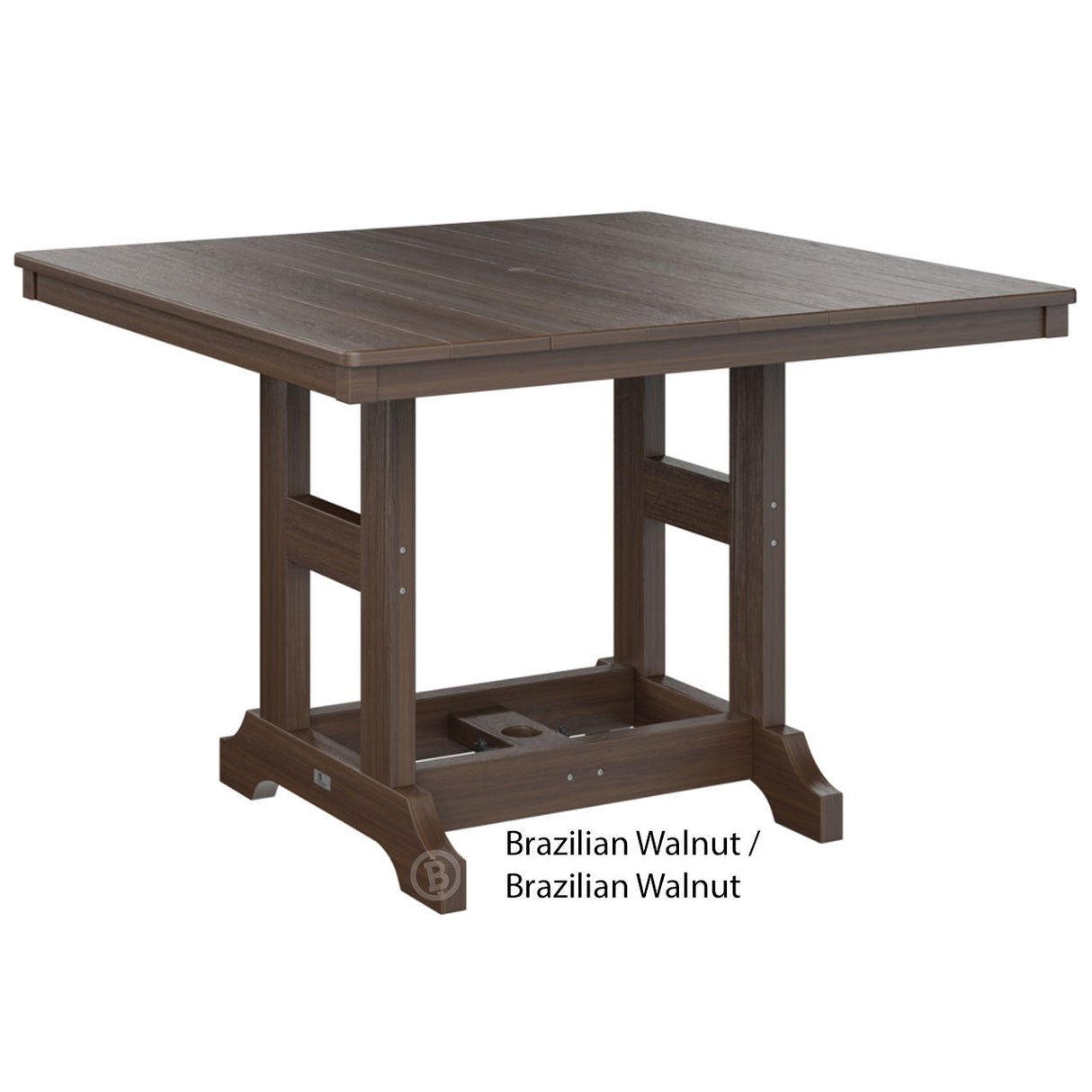 Berlin Gardens Garden Classic Standard Top 44" Square Dining Table
