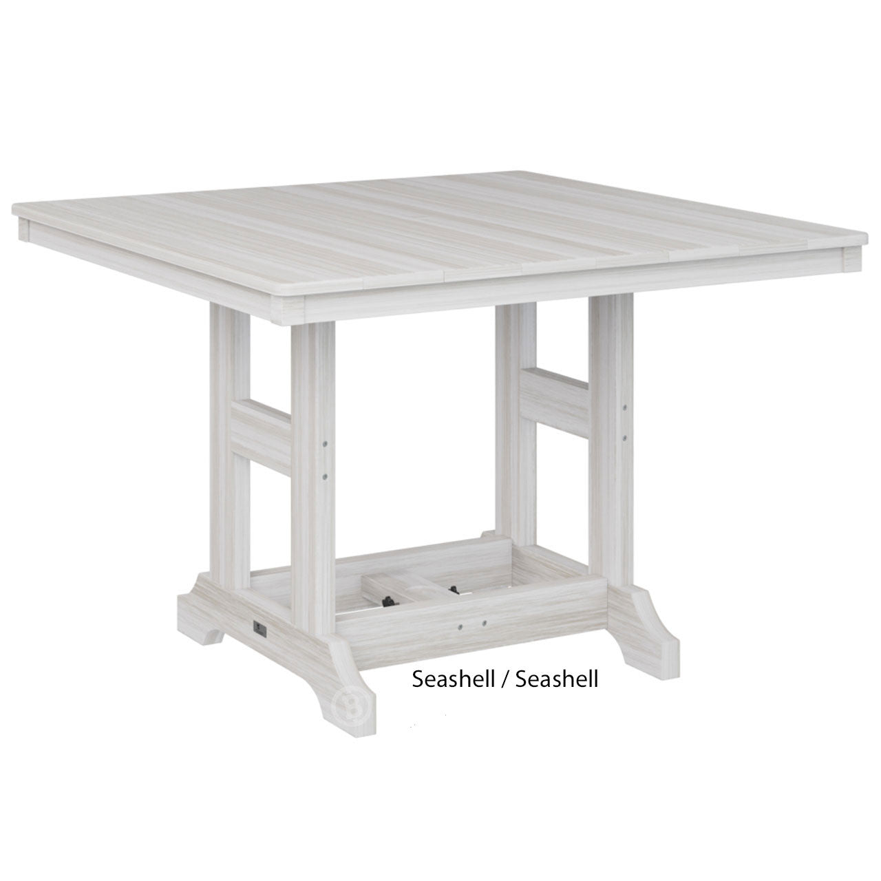 Berlin Gardens Garden Classic Standard Top 44" Square Dining Table