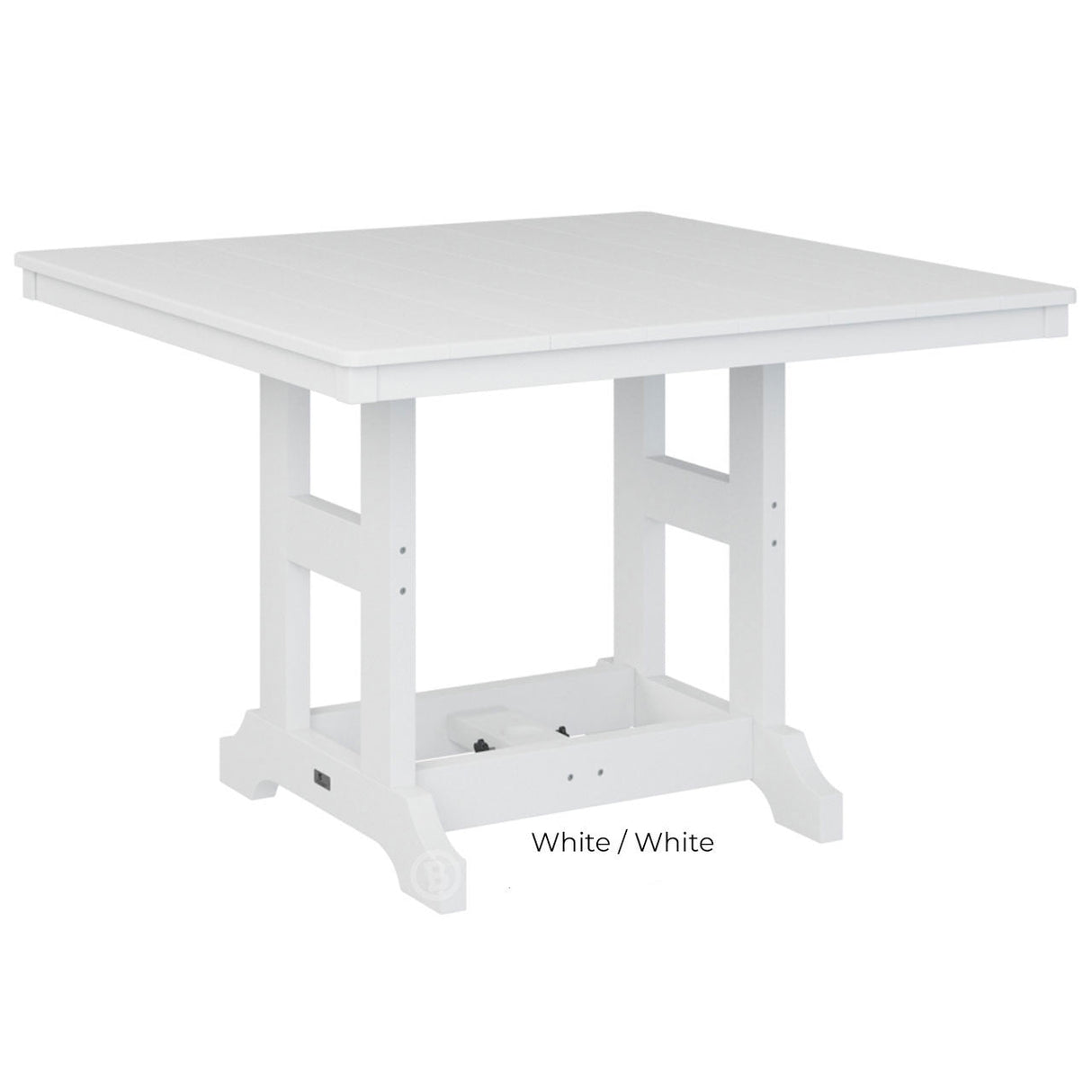 Berlin Gardens Garden Classic Standard Top 44" Square Dining Table