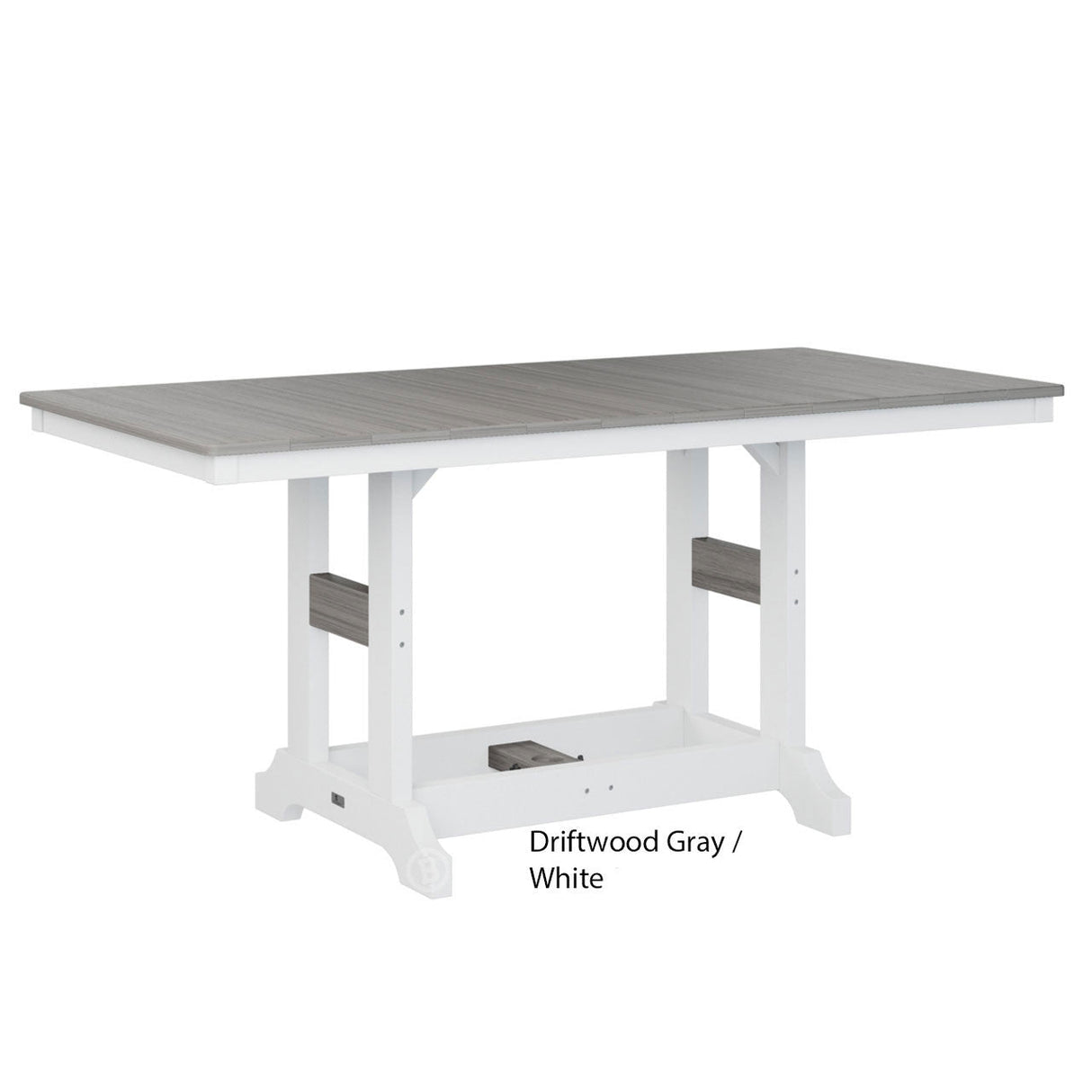 Berlin Gardens Garden Classic Standard Top 33" x 66" Rectangular Bar Table