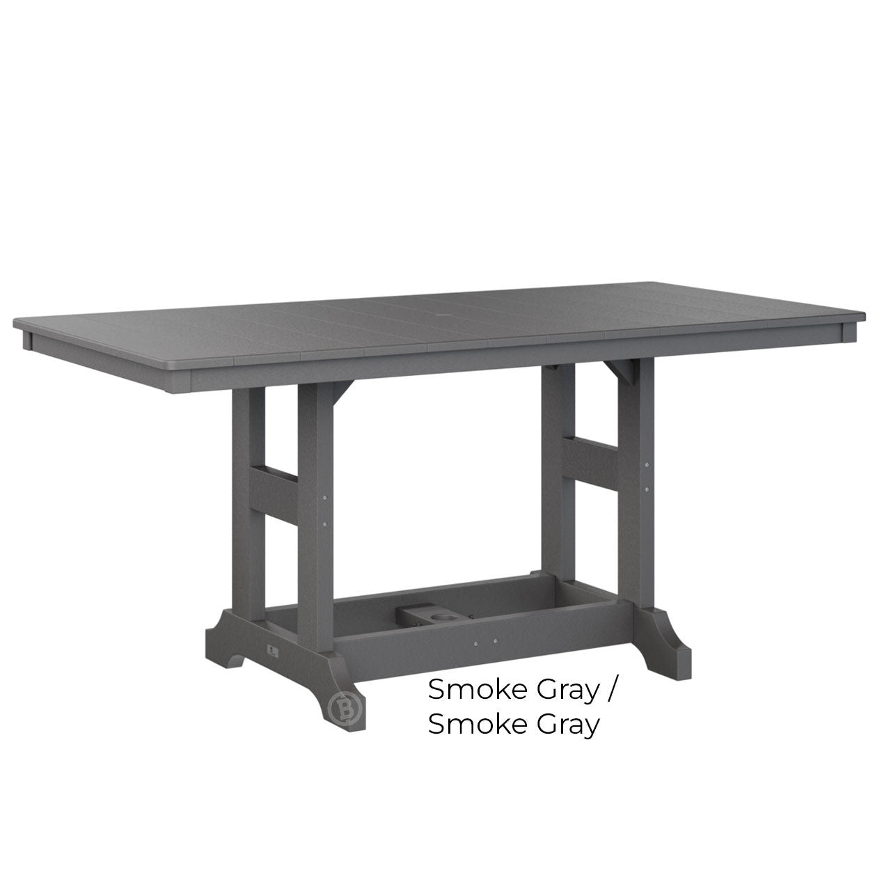 Berlin Gardens Garden Classic Standard Top 33" x 66" Rectangular Dining Table