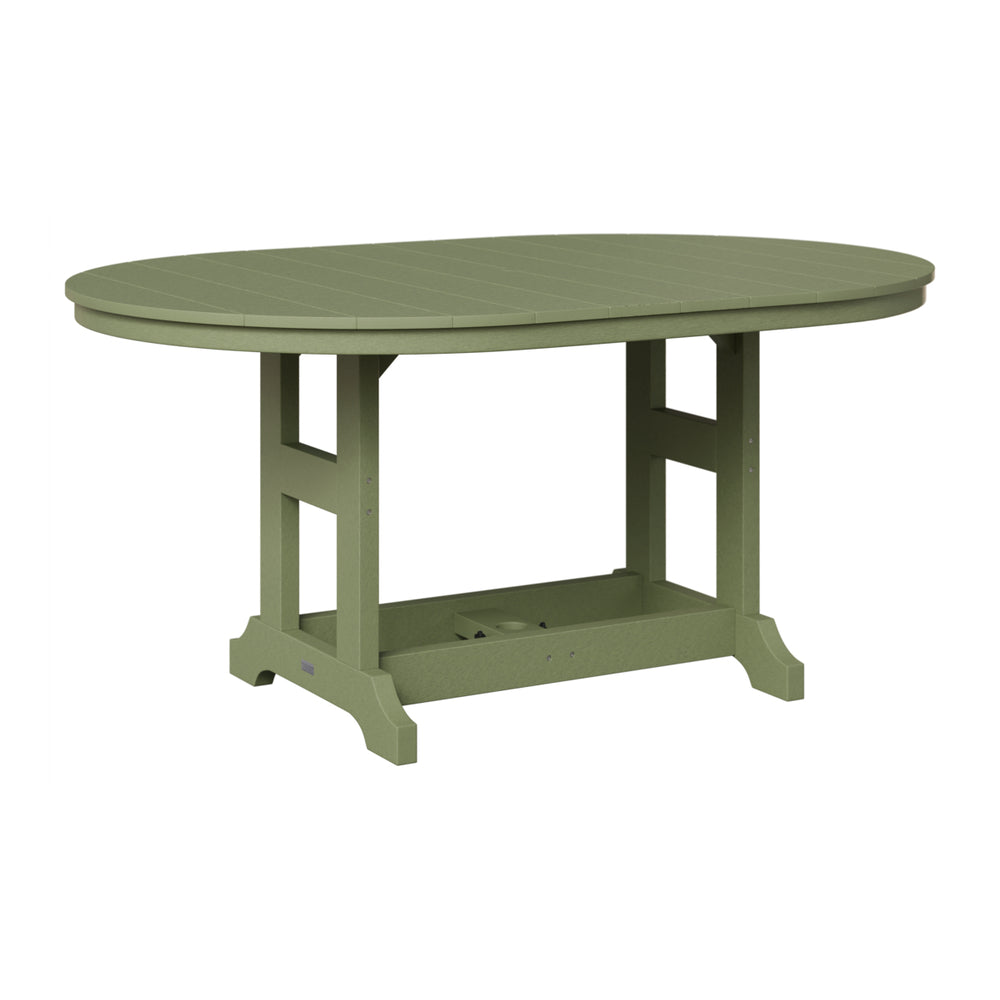Berlin Gardens Garden Classic Standard Top 44" x 64" Oblong Counter Table