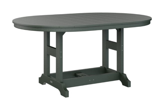 Berlin Gardens Garden Classic Standard Top 44" x 64" Oblong Dining Table