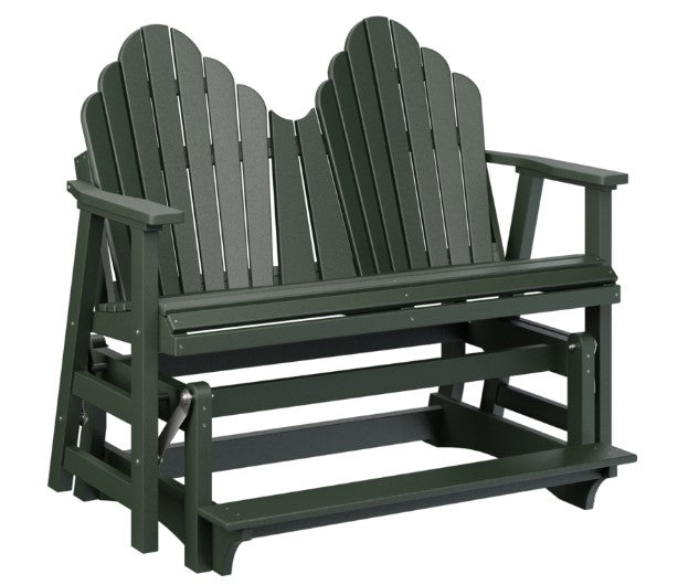 Berlin Gardens Cozi-Back Double Counter Glider with Allochrome Brackets