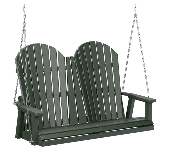 Berlin Gardens Comfo-Back Double Swing (Zinc Chains)