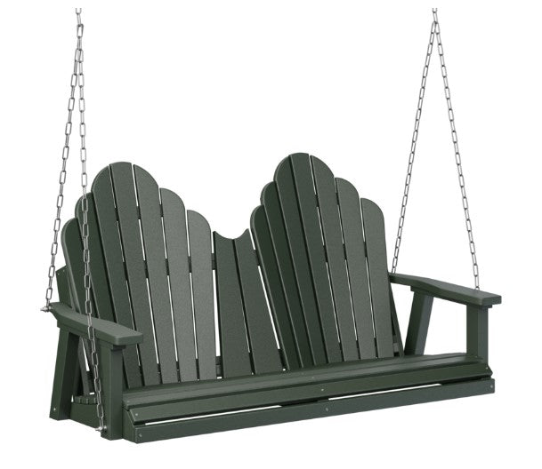 Berlin Gardens Cozi-Back Double Swing (Zinc Chains)