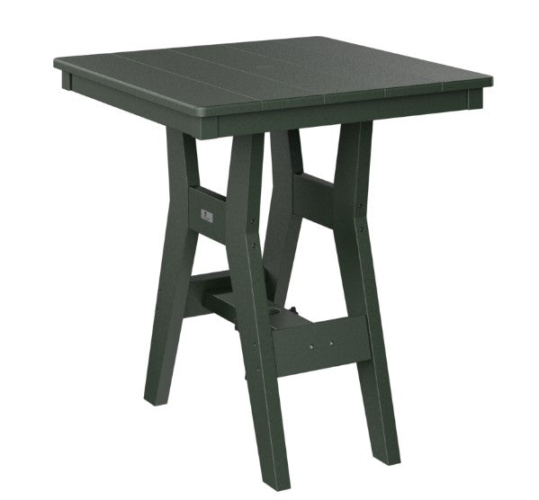 Berlin Gardens Harbor Bar Tables Standard Top 28" Square Bar Table