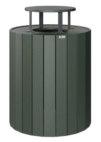 Berlin Gardens Rain Guard for Round Trash Can