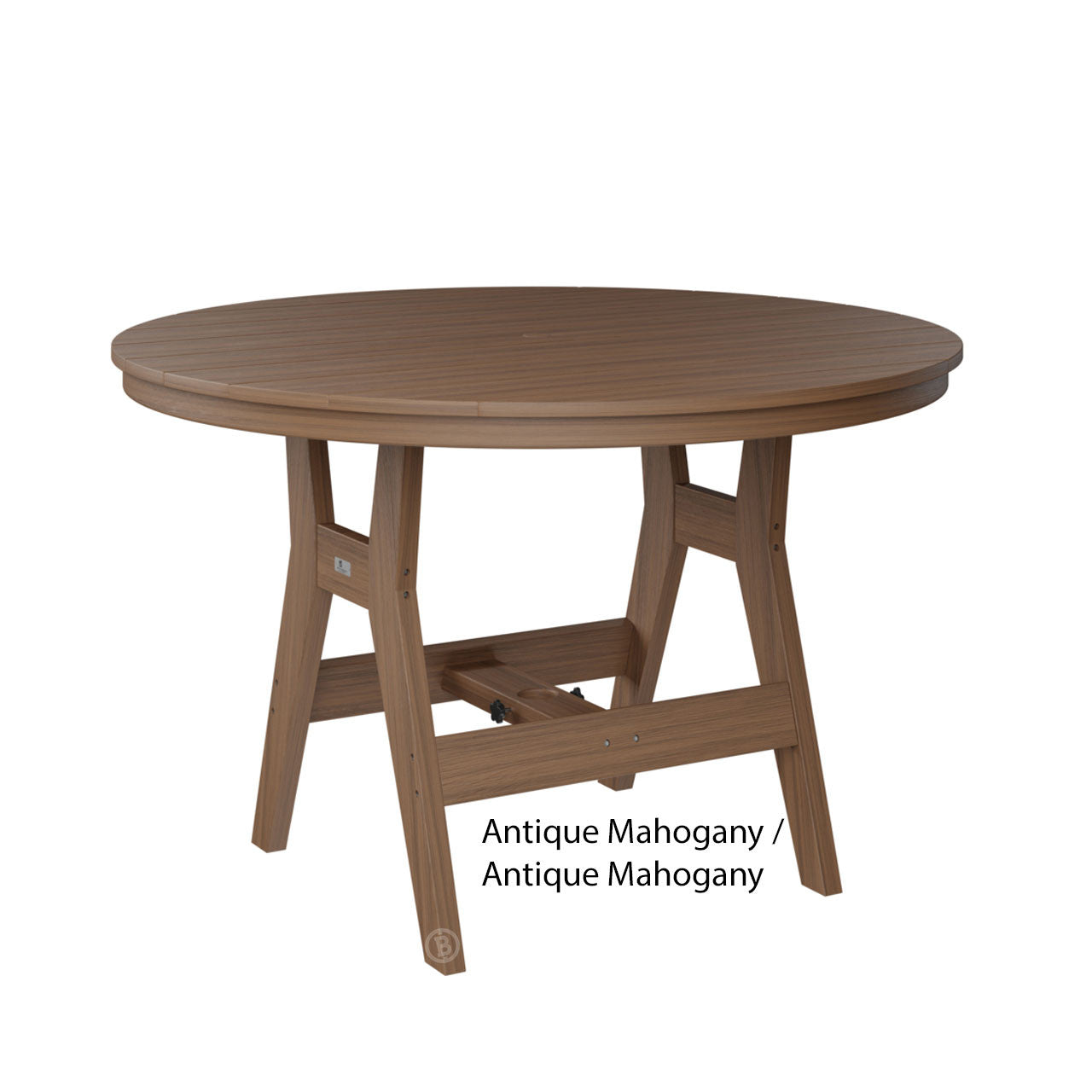 Berlin Gardens Harbor Bar Tables Standard Top 48" Round Bar Table