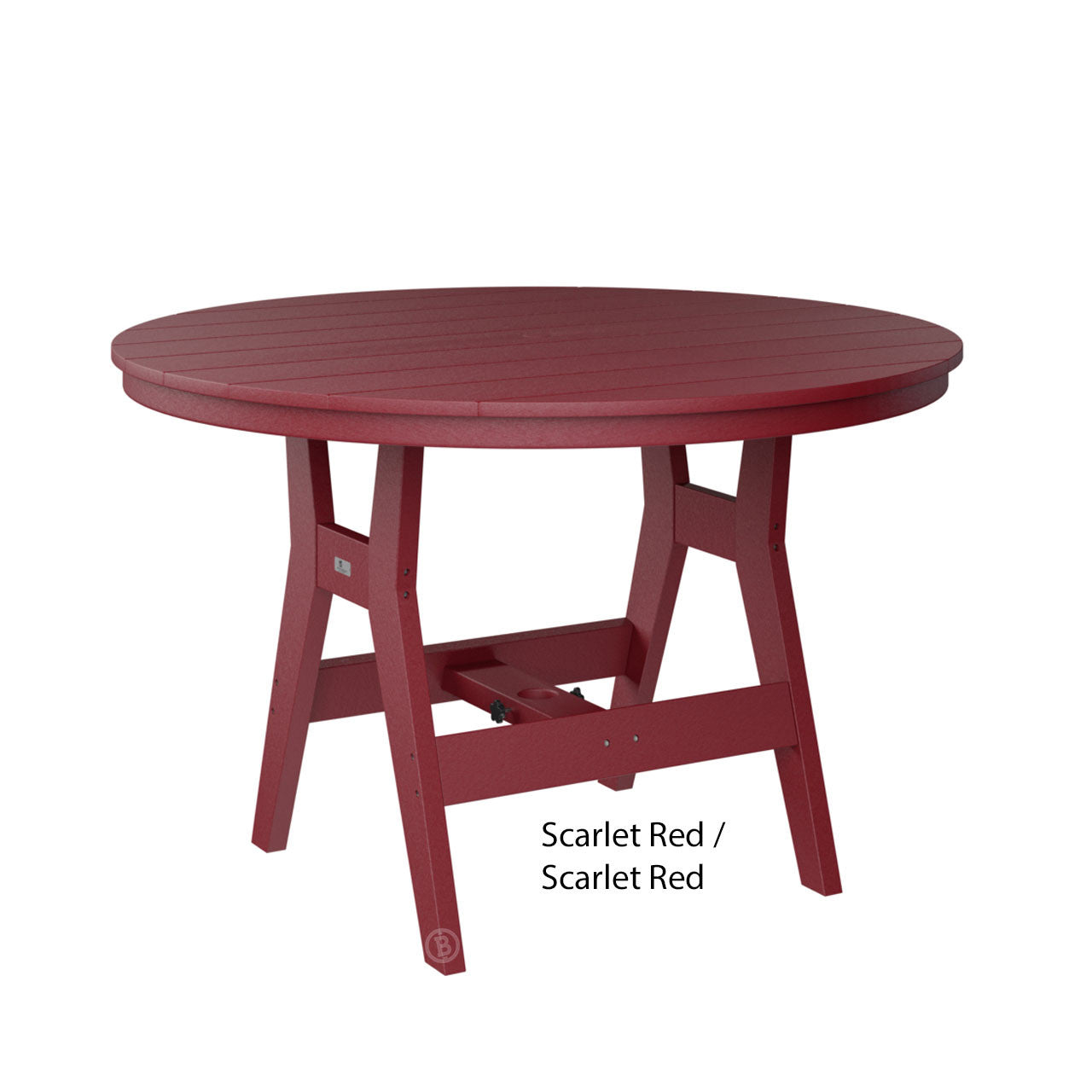 Berlin Gardens Harbor Bar Tables Standard Top 48" Round Bar Table