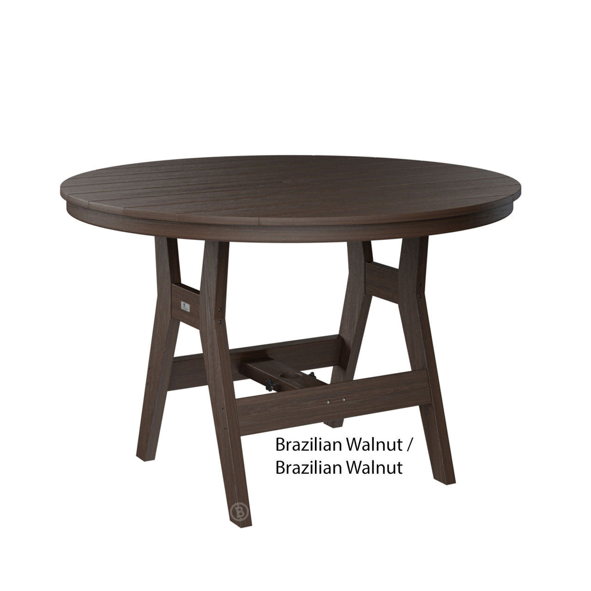 Berlin Gardens Harbor Counter Tables Standard Top 48" Round Counter Table