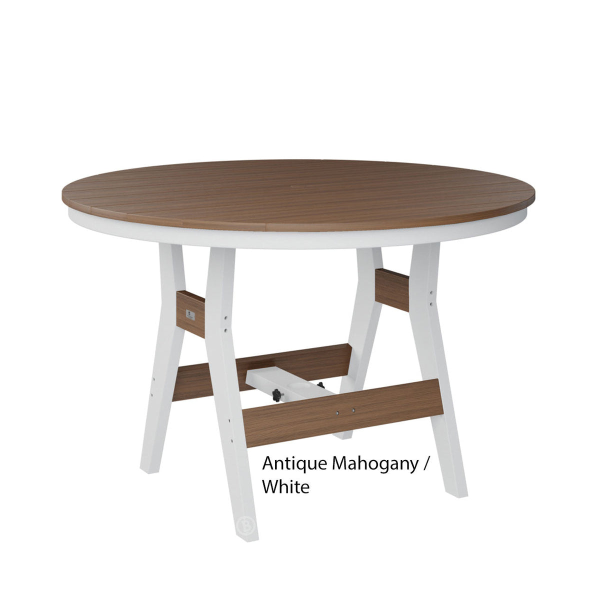 Berlin Gardens Harbor Dining Tables Standard Top 48" Round Dining Table