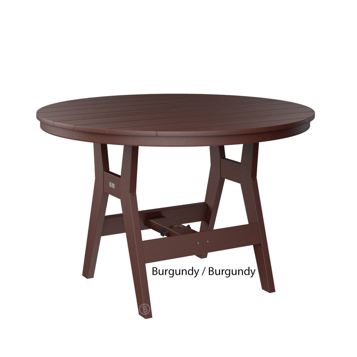 Berlin Gardens Harbor Dining Tables Standard Top 48" Round Dining Table
