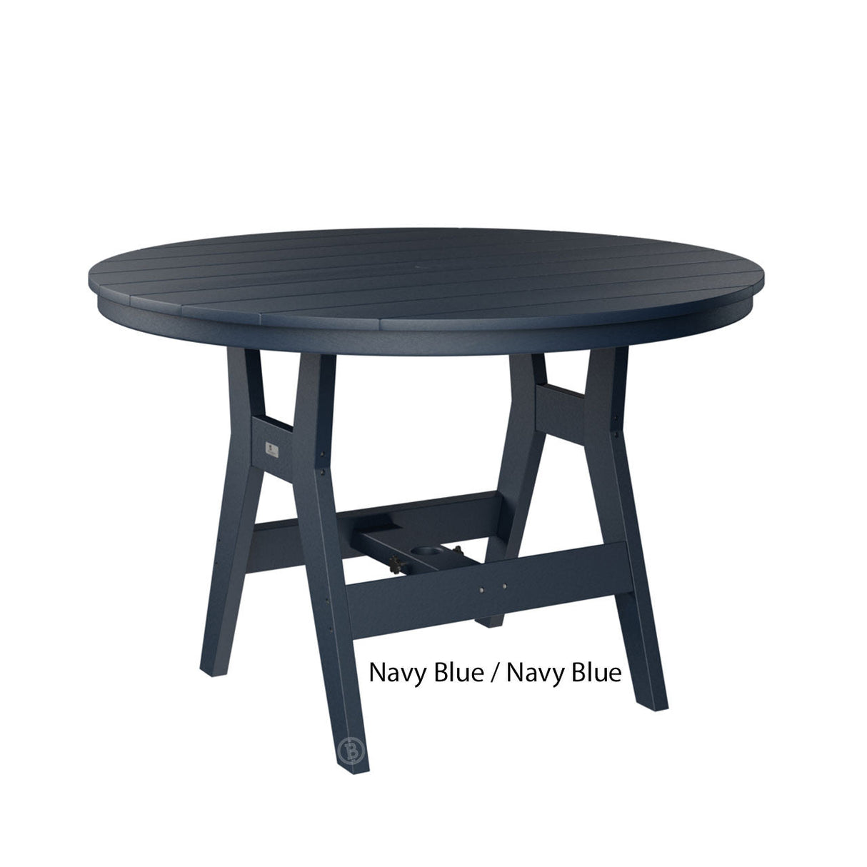 Berlin Gardens Harbor Dining Tables Standard Top 48" Round Dining Table
