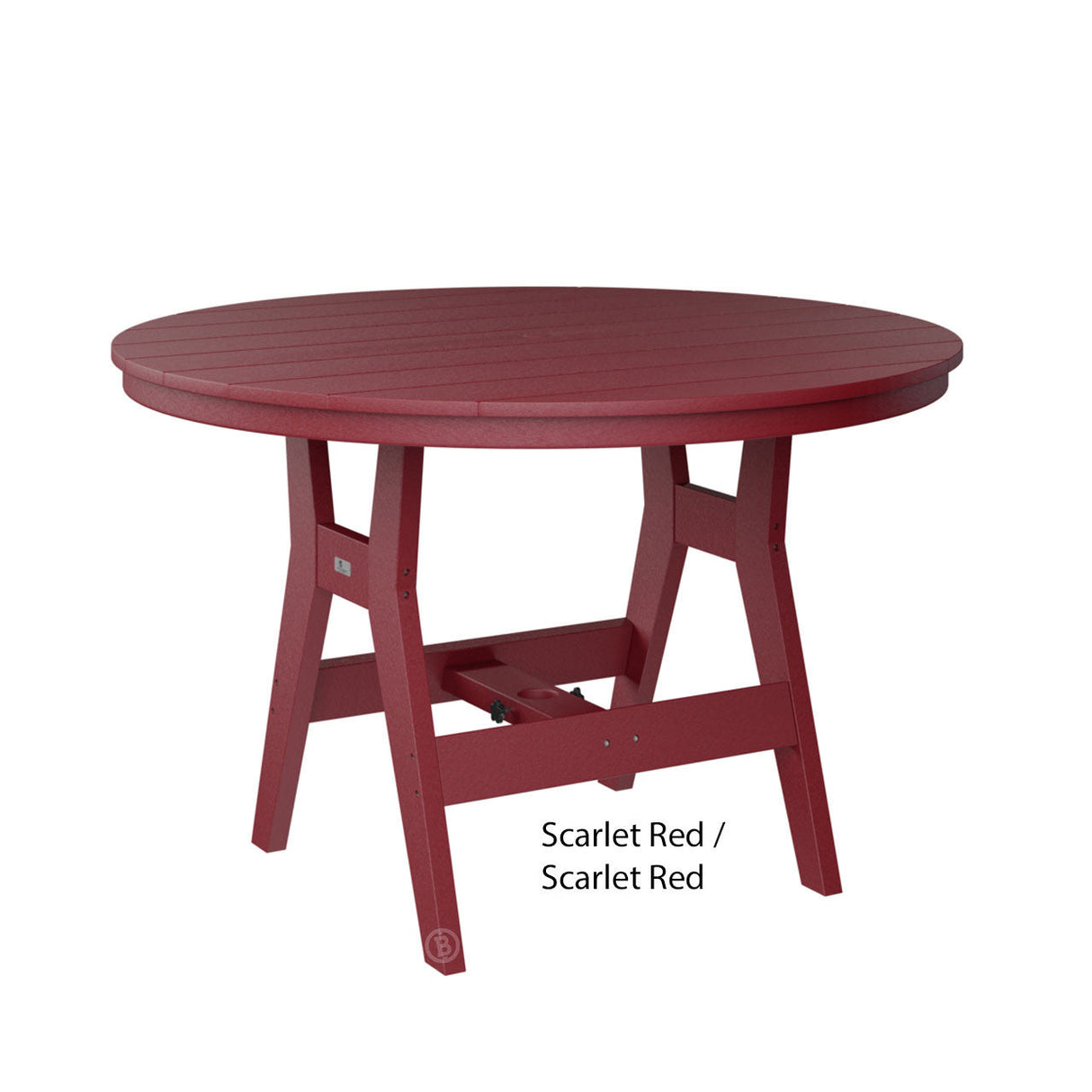 Berlin Gardens Harbor Dining Tables Standard Top 48" Round Dining Table
