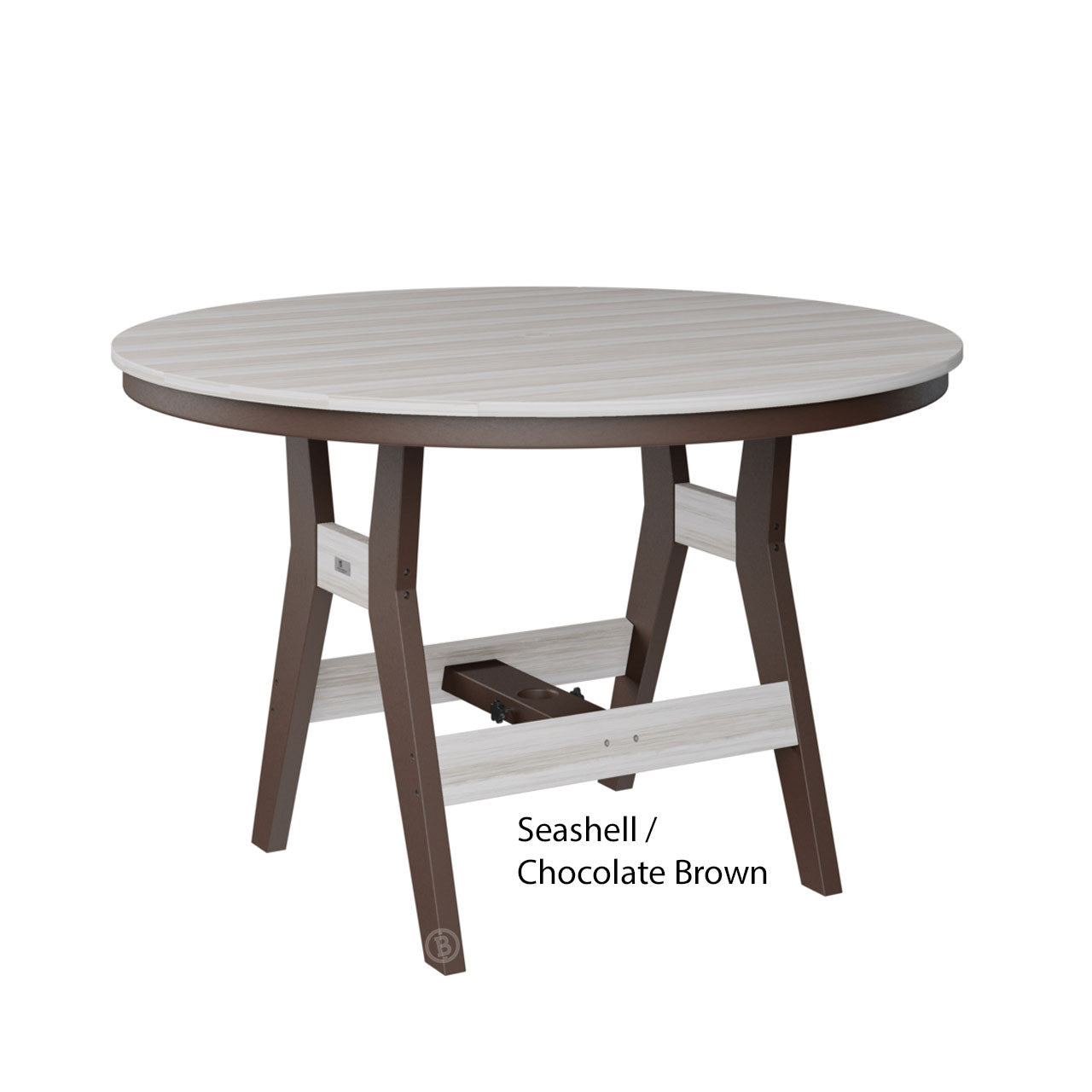 Berlin Gardens Harbor Dining Tables Standard Top 48" Round Dining Table