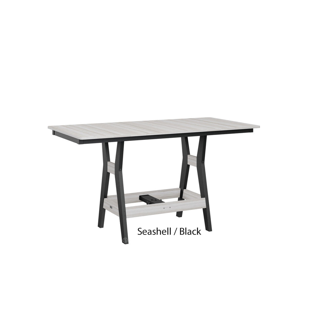 Berlin Gardens Harbor 33" x 66" Rectangular Bar Table
