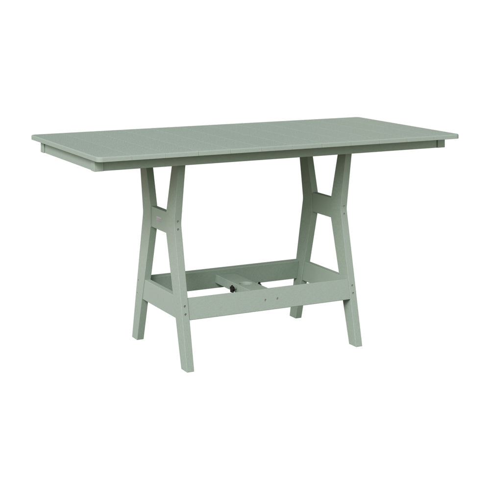 Berlin Gardens Harbor Counter Tables Standard Top 33" x 66" Rectangular Counter Table