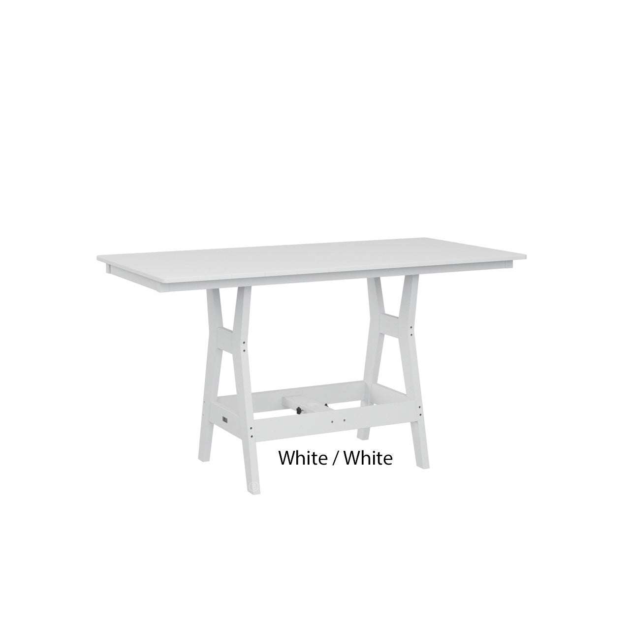 Berlin Gardens Harbor Dining Tables Standard Top 33" x 66" Rectangular Dining Table