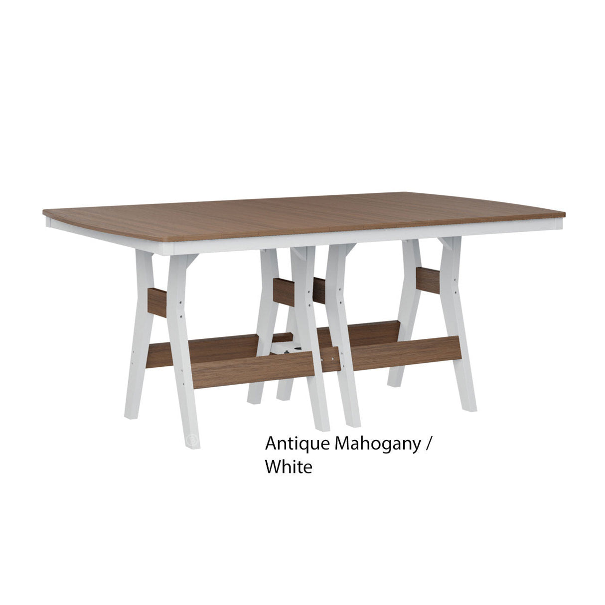 Berlin Gardens Harbor 44" x 72" Rectangular Bar Table