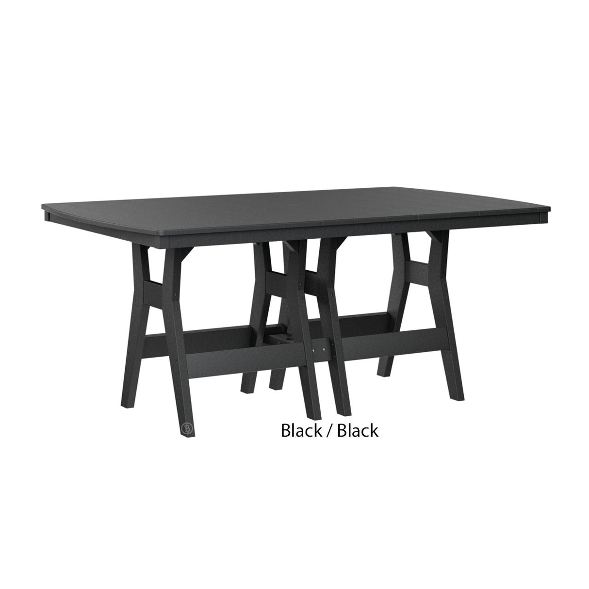 Berlin Gardens Harbor 44" x 72" Rectangular Bar Table