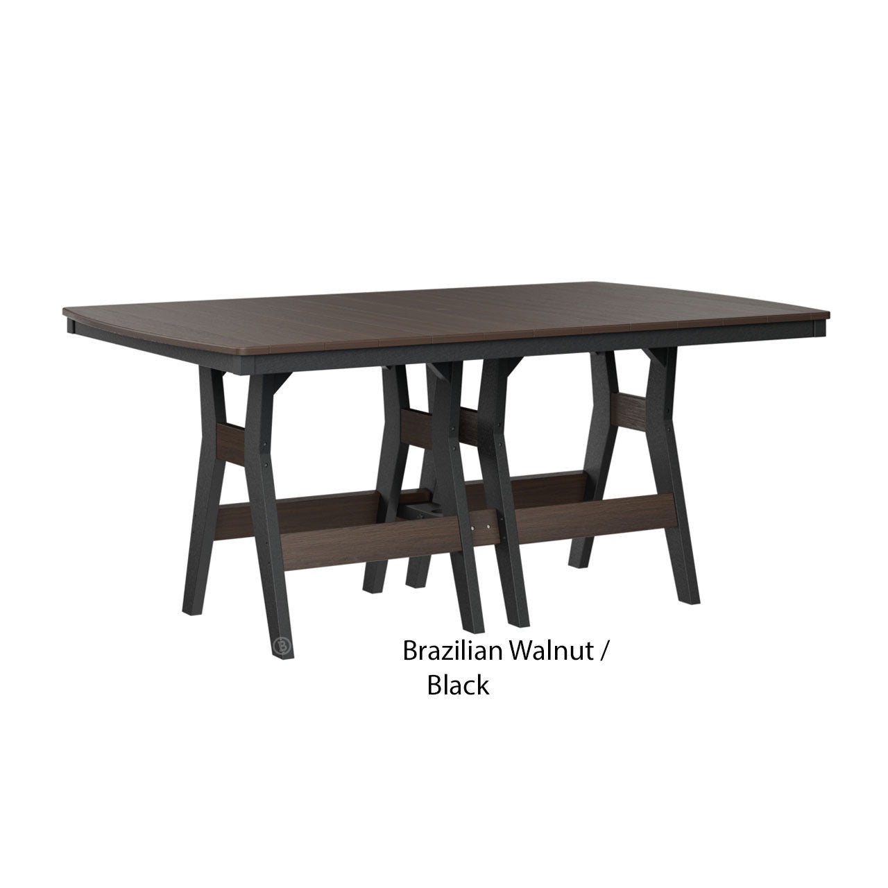 Berlin Gardens Harbor Dining Tables Standard Top 44" x 72" Rectangular Dining Table